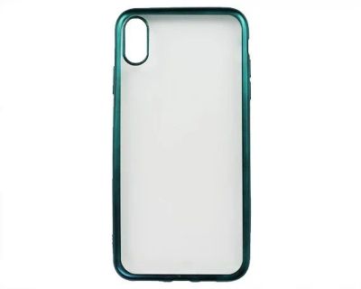 Лот: 20888235. Фото: 1. Чехол iPhone XS Max Матовый (зеленый... Чехлы, бамперы