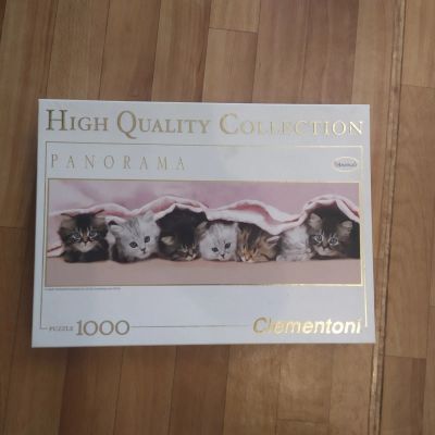 Лот: 17583200. Фото: 1. Пазл на 1000 элементов "котики... Пазлы