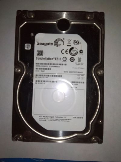 Лот: 14828001. Фото: 1. Жесткий диск Seagate ST2000NM0008. Жёсткие диски (HDD)