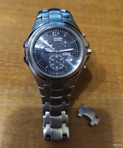 Лот: 18260530. Фото: 1. Хронограф Citizen Eco-Drive Titanium... Оригинальные наручные часы