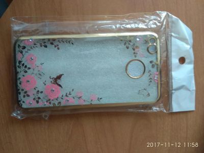 Лот: 10618787. Фото: 1. Чехол Xiaomi Redmi 4x, стразы. Чехлы, бамперы