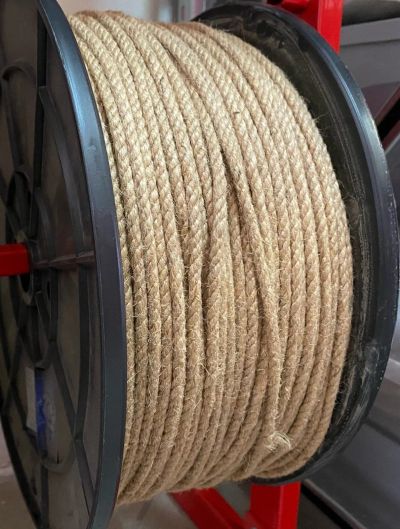 Лот: 18005008. Фото: 1. Канат джутовый Lanex 4 мм крученый. Верёвки, шпагат