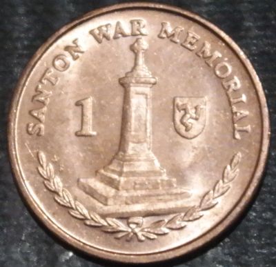 Лот: 19984612. Фото: 1. Экзотика с рубля (21671) Остров... Остальные страны