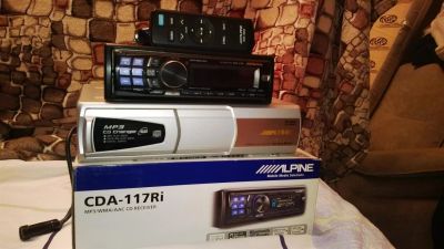 Лот: 3694349. Фото: 1. Alpine CDA-117Ri + CD Changer... Автомагнитолы