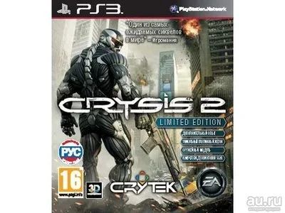 Лот: 9959711. Фото: 1. Crysis 2 PS3 / Лицензионный диск... Игры для консолей
