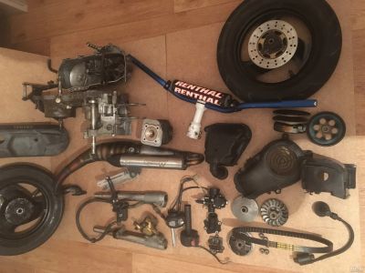 Лот: 14994441. Фото: 1. Yamaha super jog ZR. Запчасти