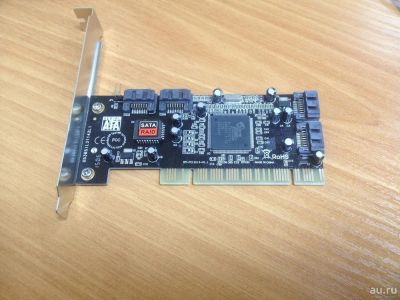Лот: 8471772. Фото: 1. Sata Controller PCI, 4 порта. Платы расширения, контроллеры, доп. порты