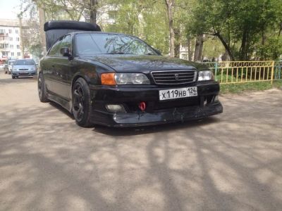 Лот: 7590737. Фото: 1. обвес toyota chaser пороги бампер. Детали тюнинга