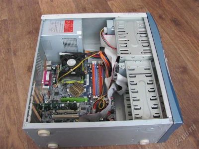 Лот: 1215413. Фото: 1. Системник на Pentium 4. Как есть. Компьютеры в сборе