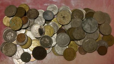 Лот: 7117650. Фото: 1. 100 иностранных монет. Остальные страны