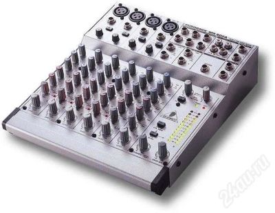 Лот: 673865. Фото: 1. Микшерный пульт Behringer MX 802A... Микшеры, предусилители, микрофонные эффекты