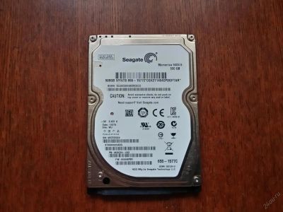 Лот: 5925227. Фото: 1. Винчестер для ноутбука 500Gb. Жёсткие диски (HDD)
