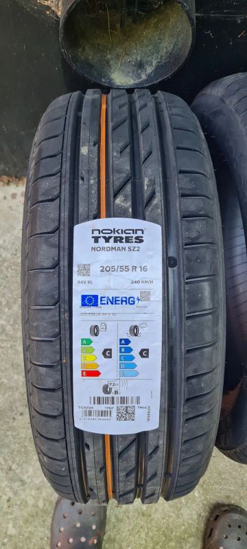 Лот: 19911919. Фото: 1. Летняя резина 205/55 R-16 "Nokian... Шины