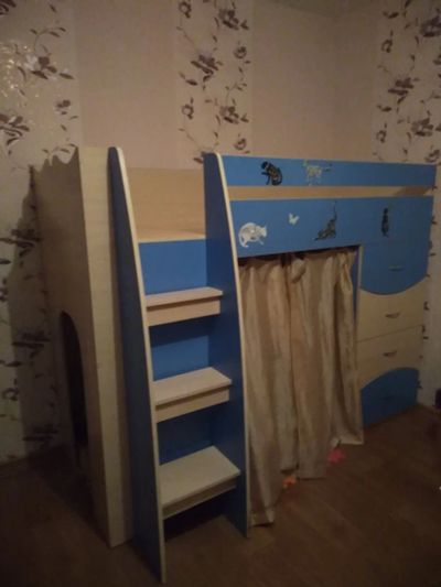 Лот: 15537683. Фото: 1. кровать чердак. Детские кровати и кроватки