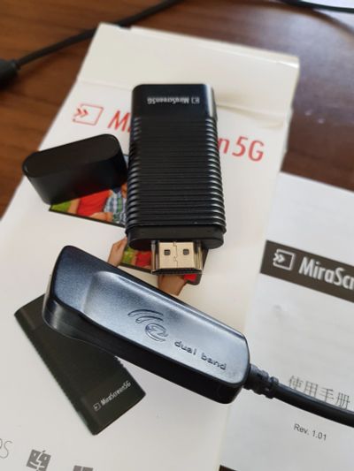 Лот: 11628448. Фото: 1. WiFi медиаплеер Mirascreen 5G... Медиаплееры