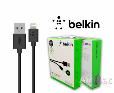 Лот: 4695634. Фото: 1. USB дата кабель Belkin Lightning... Дата-кабели, переходники