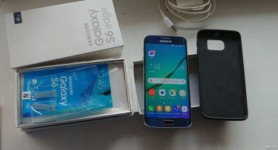 Лот: 13708346. Фото: 1. Samsung S6 Edge. Смартфоны