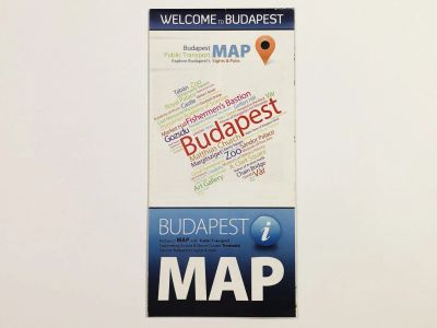 Лот: 23281104. Фото: 1. Budapest Map. Public Transport... Карты и путеводители