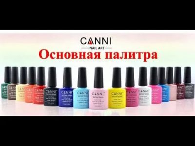 Лот: 12674364. Фото: 1. Canni, основная серия. Лак для ногтей