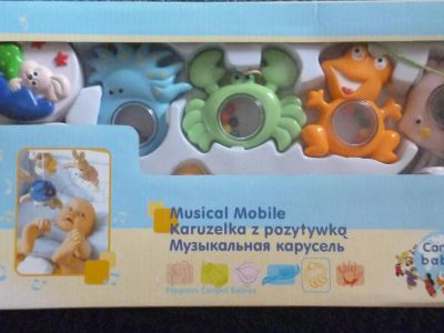 Лот: 5319667. Фото: 1. Музыкальная карусель игрушка на... Музыкальные