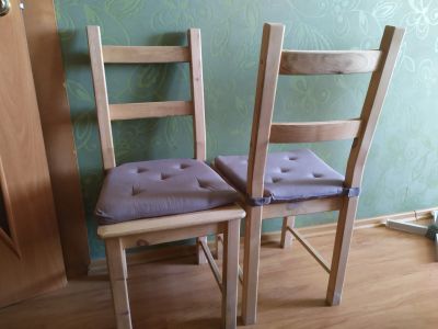 Лот: 20755472. Фото: 1. Стул Ikea Икея из дерева деревянный... Столы, стулья, обеденные группы