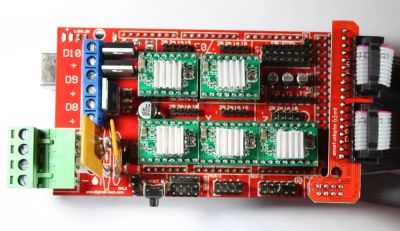 Лот: 10193388. Фото: 1. ramps 1.4 3д 3d cnc чпу. Микроконтроллеры