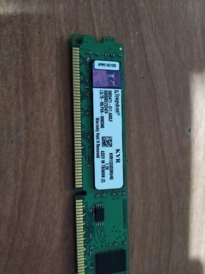 Лот: 15720718. Фото: 1. Kingston KVR13 2 планки по 4GB... Оперативная память