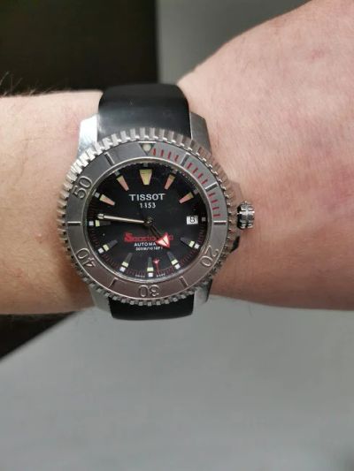 Лот: 17265652. Фото: 1. Часы Tissot Seastar 1000 automatic. Оригинальные наручные часы