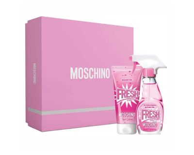 Лот: 19068544. Фото: 1. Подарочный набор Moschino Pink... Женская парфюмерия