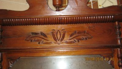 Лот: 11887772. Фото: 1. старинное зеркало -любителям старины... Фарфор, керамика