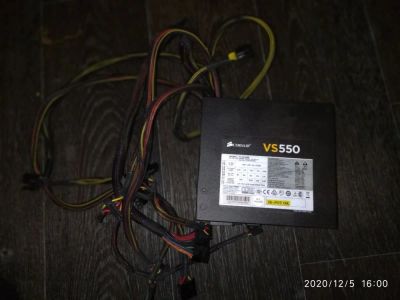 Лот: 16940513. Фото: 1. Блок питания Corsair VS550 550ватт. Корпуса, блоки питания