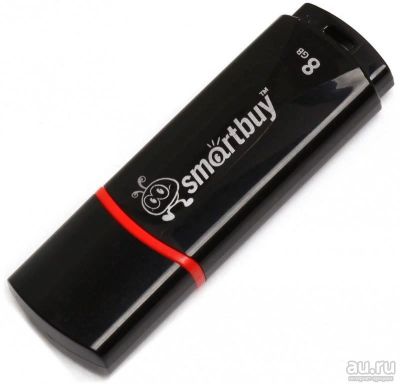 Лот: 13397824. Фото: 1. Флеш-накопитель SmartBuy 8Gb Glossy... USB-флеш карты