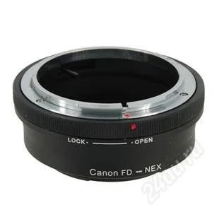 Лот: 1569536. Фото: 1. Переходник Адаптер CANON FD -... Крышки, бленды