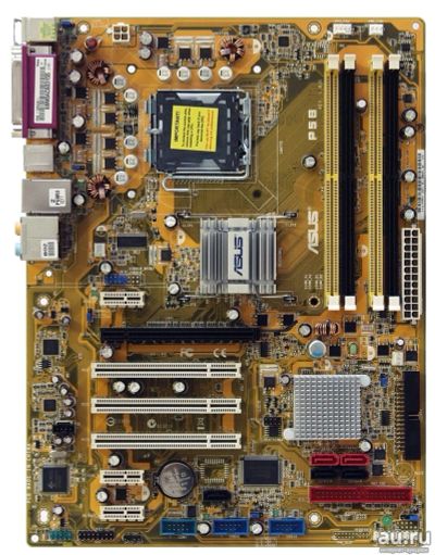 Лот: 15273221. Фото: 1. Надежная мать под LGA775: ASUS... Материнские платы