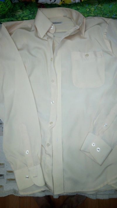 Лот: 14766062. Фото: 1. Рубашка мужская Camicia желтая. Рубашки, водолазки