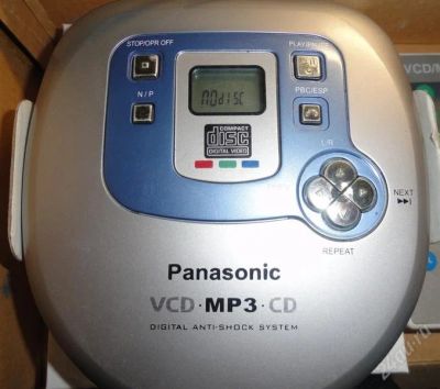 Лот: 1926068. Фото: 1. Panasonic sl-vp58 VideoCD, MP3... Плееры