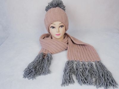 Лот: 15876300. Фото: 1. Комплект Шапка + шарф .На флисе... Головные уборы