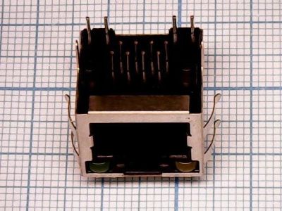 Лот: 12286715. Фото: 1. Разъём RJ-45 №08 female. Разъёмы