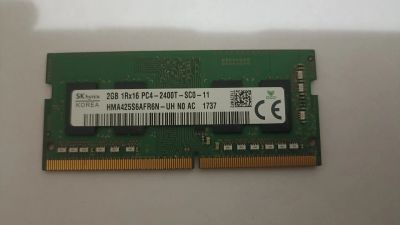 Лот: 21540739. Фото: 1. 2 гб DDR4 2400 мгц sodimm Hynix... Оперативная память