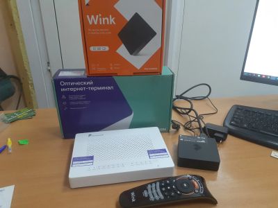 Лот: 16000627. Фото: 1. TV Приставка Ростелеком. Цифровое, спутниковое ТВ