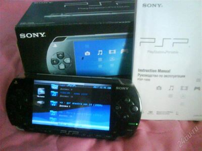 Лот: 1095263. Фото: 1. PSP-fat прошитая (5.00 м33-6 идут... Игровые приставки, консоли
