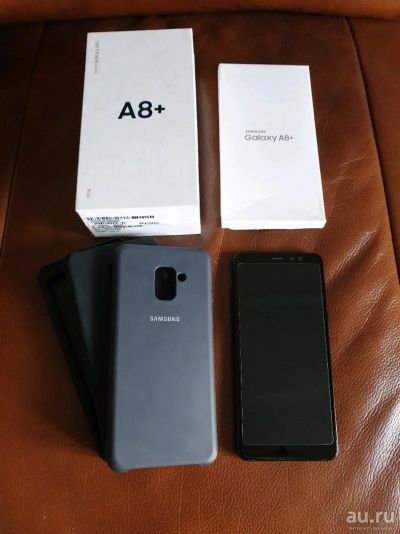 Лот: 13877475. Фото: 1. Смартфон Samsung Galaxy A8+ (A8... Смартфоны