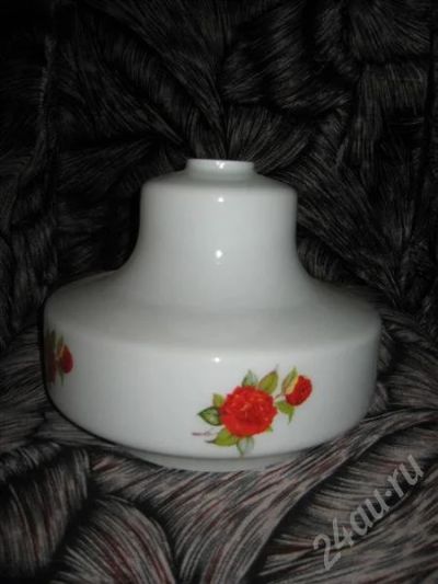 Лот: 501926. Фото: 1. плафон белый с цветочками. Другое освещение