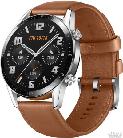 Лот: 15222895. Фото: 1. Часы Huawei watch GT2 Ростест... Смарт-часы, фитнес-браслеты, аксессуары