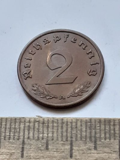Лот: 25413169. Фото: 1. (№18389) Германия 2 Пфенига 1940... Германия и Австрия