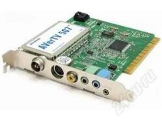 Лот: 58318. Фото: 1. ТВ-тюнер PCI TV Tuner AverMedia... Красноярск