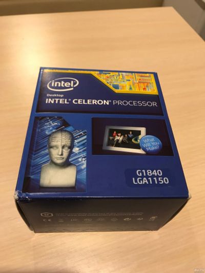 Лот: 13621826. Фото: 1. Процессор Intel Celeron G1840... Процессоры