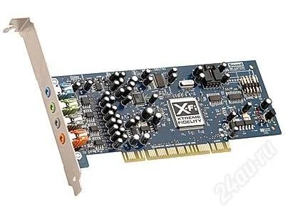 Лот: 151962. Фото: 1. Creative Sound Blaster X-Fi Xtreme... Звуковые карты