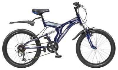 Лот: 14920331. Фото: 1. Велосипед 20" TITANIUM, тёмно-синий. Велосипеды