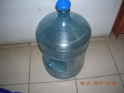 Лот: 5009227. Фото: 1. Бутыль для питьевой воды (пластик... Пищевое